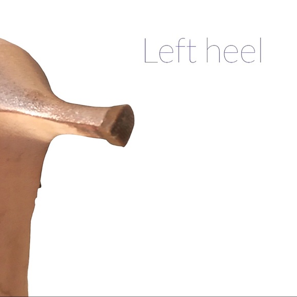 BHLDN Hitherto Martina d’Orsay Gold Heels - Picture 6 of 8